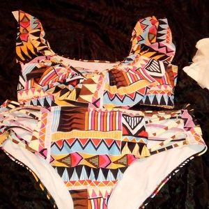Plus size 2pc Bathing suit.